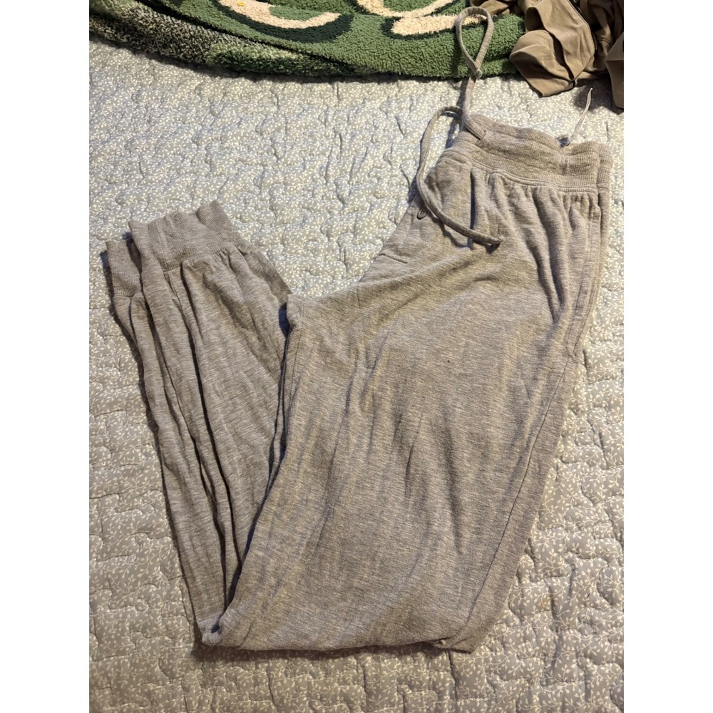 Brooks Brothers Jogger Pants Womens Small Gray Lounge Cotton Modal Stretch